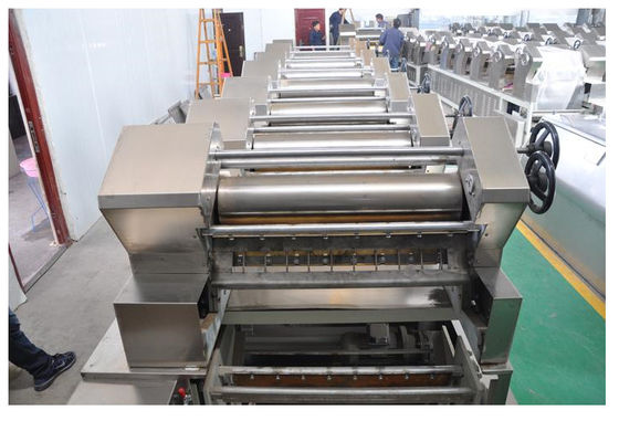 Κίνα Αυτόματο μη-τηγανισμένο νουντλς ανοξείδωτου της Κίνας που κάνει τη γραμμή παραγωγής μηχανών προμηθευτής