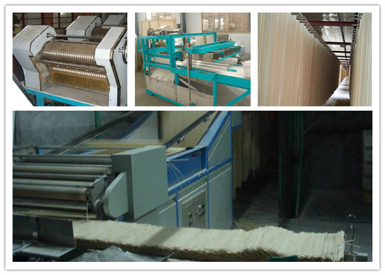 Κίνα Ξηρά ικανότητα γραμμών παραγωγής νουντλς ραβδιών χρήσης αλευριού 2 έως 14 τόνοι ανά 8 ώρες προμηθευτής
