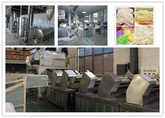 Κίνα 2 έως 14 τόνοι αλευριού που χρησιμοποιεί τη φρέσκια γραμμή παραγωγής νουντλς που κατασκευάζει το νουντλς Ramen προμηθευτής