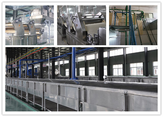 Κίνα Ασιατική νουντλς μεγάλη απόδοση μηχανών ζυμαρικών νουντλς γραμμών παραγωγής αυτόματη προμηθευτής