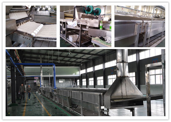 Κίνα Στιγμιαία γραμμή παραγωγής νουντλς τσαντών, συμπαγής μηχανή νουντλς φλυτζανιών δομών προμηθευτής