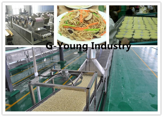 Κίνα Μεγάλα νουντλς ικανότητας που επεξεργάζονται τηγανισμένη τη μηχανή παραγωγή νουντλς εύκολη να λειτουργήσει προμηθευτής