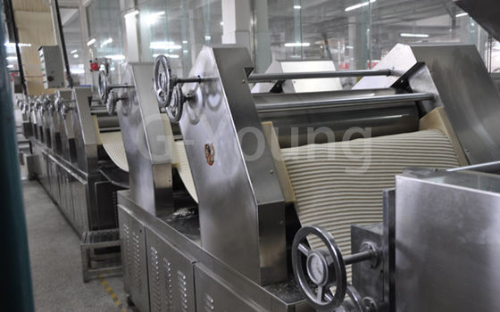 Κίνα Πλήρη καθορισμένα νουντλς ανοξείδωτου που επεξεργάζονται το ξηρό νουντλς μηχανών που κατασκευάζει τη μηχανή προμηθευτής