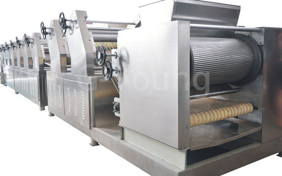 Κίνα Ανθεκτικό αυτόματο νουντλς που κατασκευάζει τη μηχανή, τηγανισμένη στιγμιαία μηχανή νουντλς προμηθευτής
