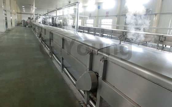 Κίνα Υψηλό αυτόματο τηγανισμένο στιγμιαίο νουντλς που κατασκευάζει τον εξοπλισμό τη μεγάλη ικανότητα παραγωγής προμηθευτής